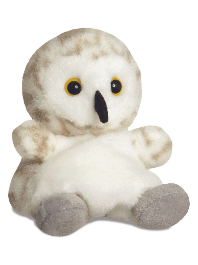 Aurora World Palm Pals Snowy Owl soft toy (British brand)