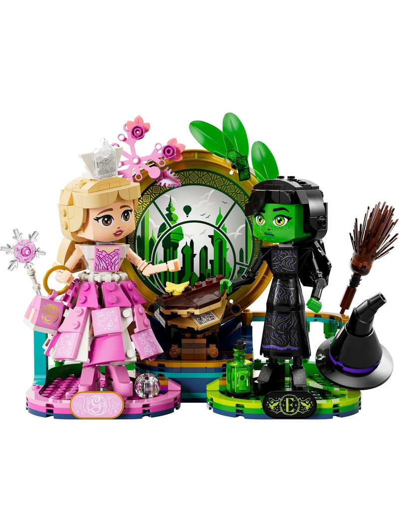 LEGO Wicked Elphaba & Glinda building set, imported from the UK