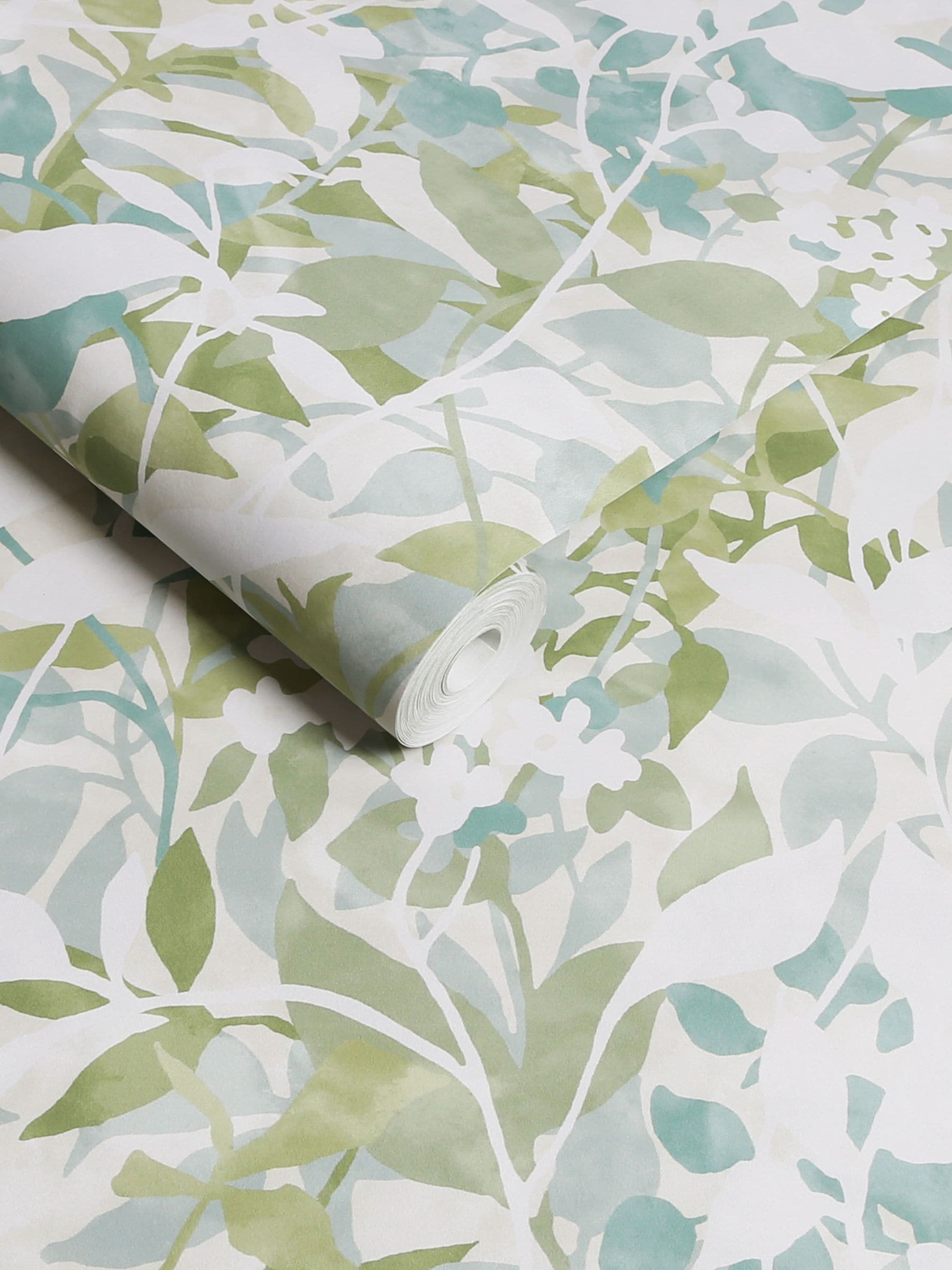 Graham & Brown Sage Fleur wallpaper 10m roll (British brand)