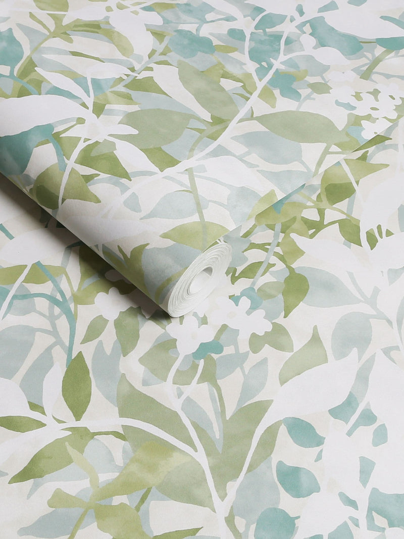 Graham & Brown Sage Fleur wallpaper 10m roll (British brand)