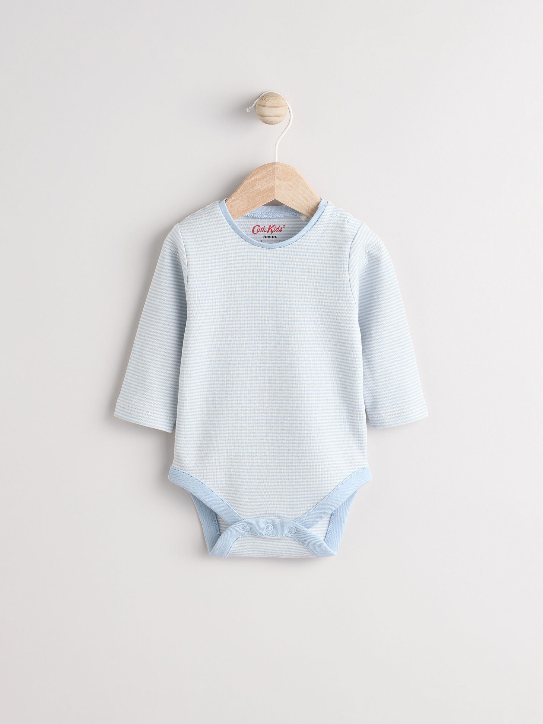 Cath Kidston blue corduroy baby dungaree and bodysuit set (British brand)