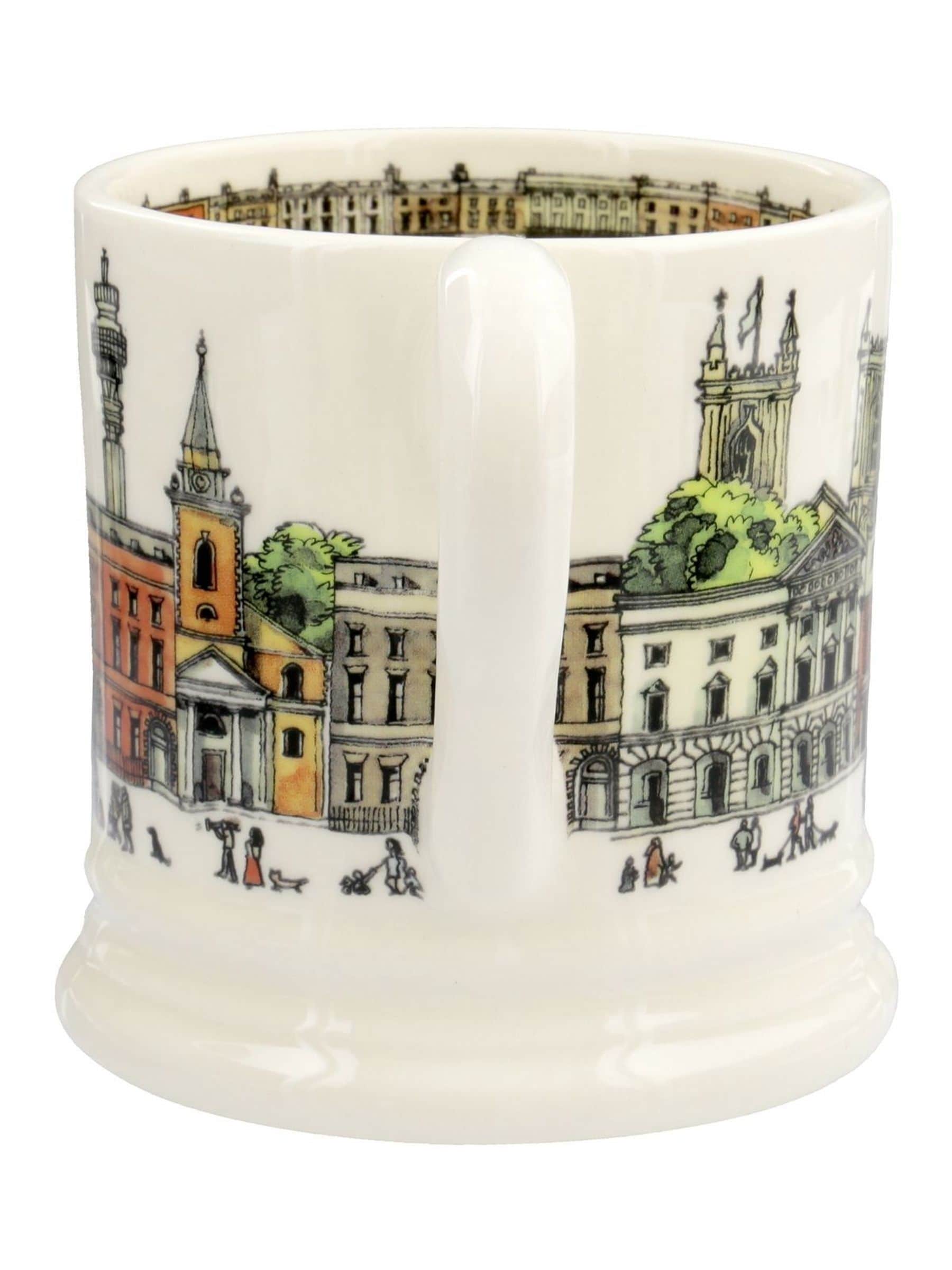Emma Bridgewater Cream London 1/2 Pint Mug