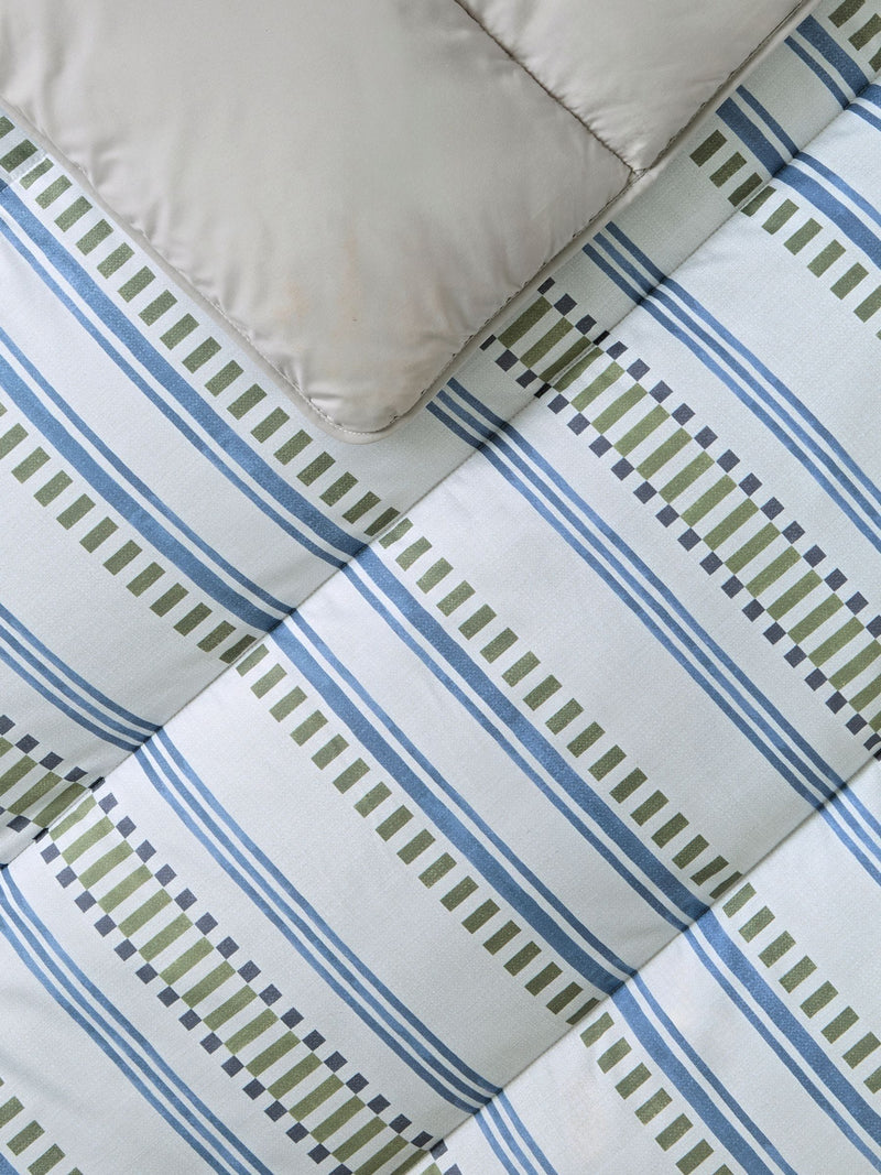 Night Lark coverless duvet set abstract stripes - British product