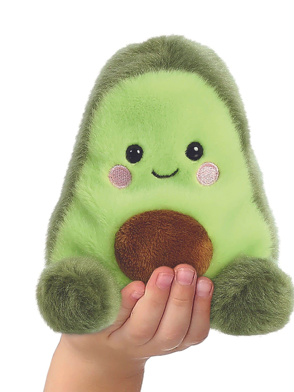 Aurora World Palm Pals Airy Avocado soft toy 10cm, imported from the UK