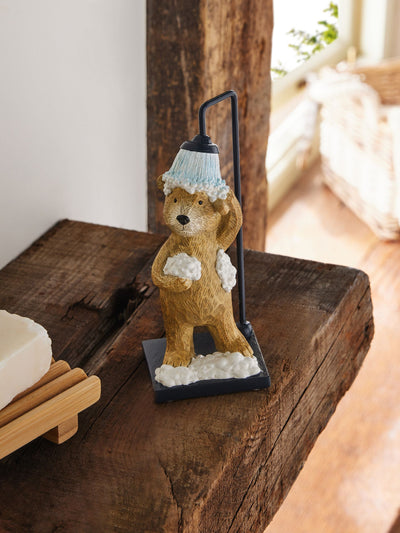 Next Bertie Bear Shower Resin Ornament 12.5cm- Buy online at McGrocer