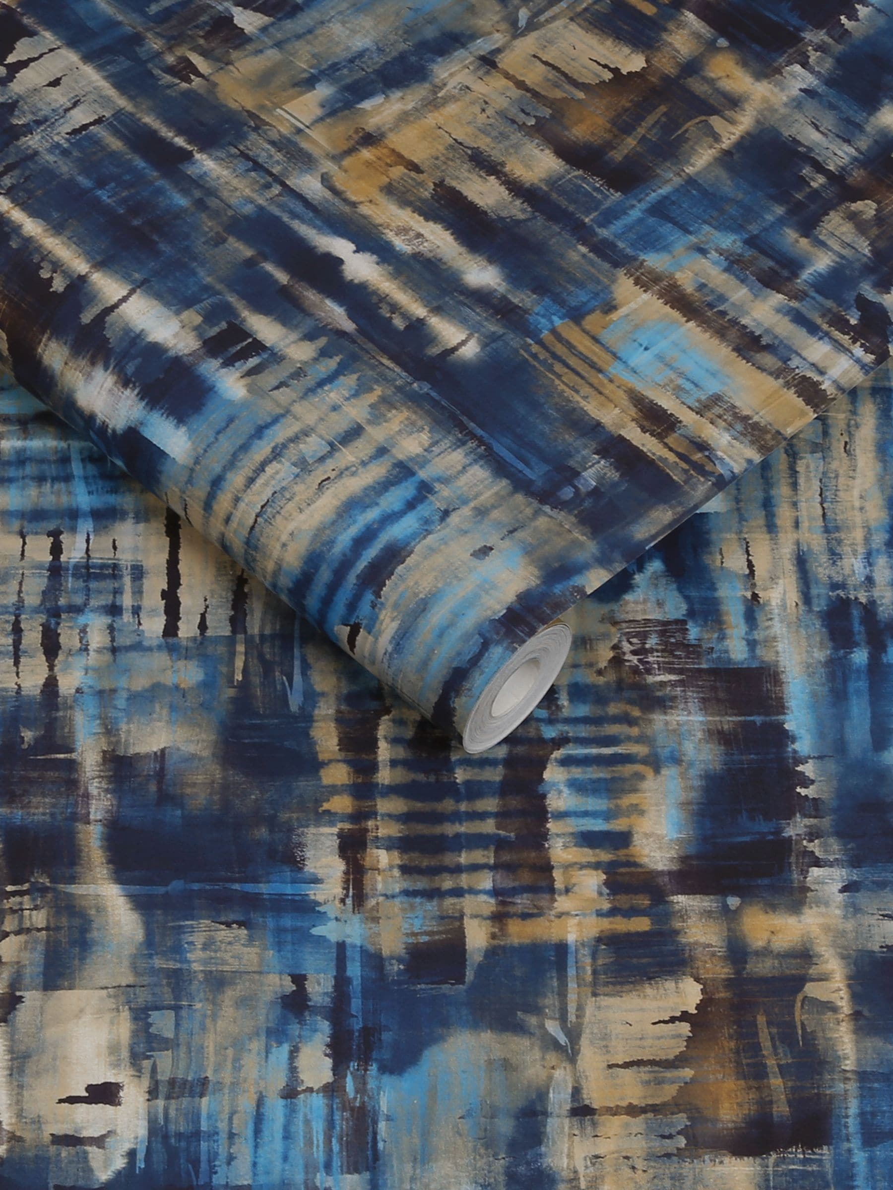 Graham & Brown wallpaper sample blue, imported from the UK