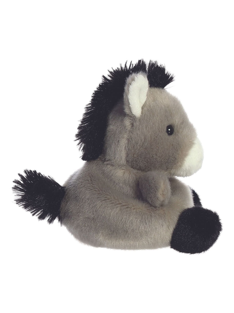 Aurora World Palm Pals Eli Donkey soft toy 10cm, imported from the UK