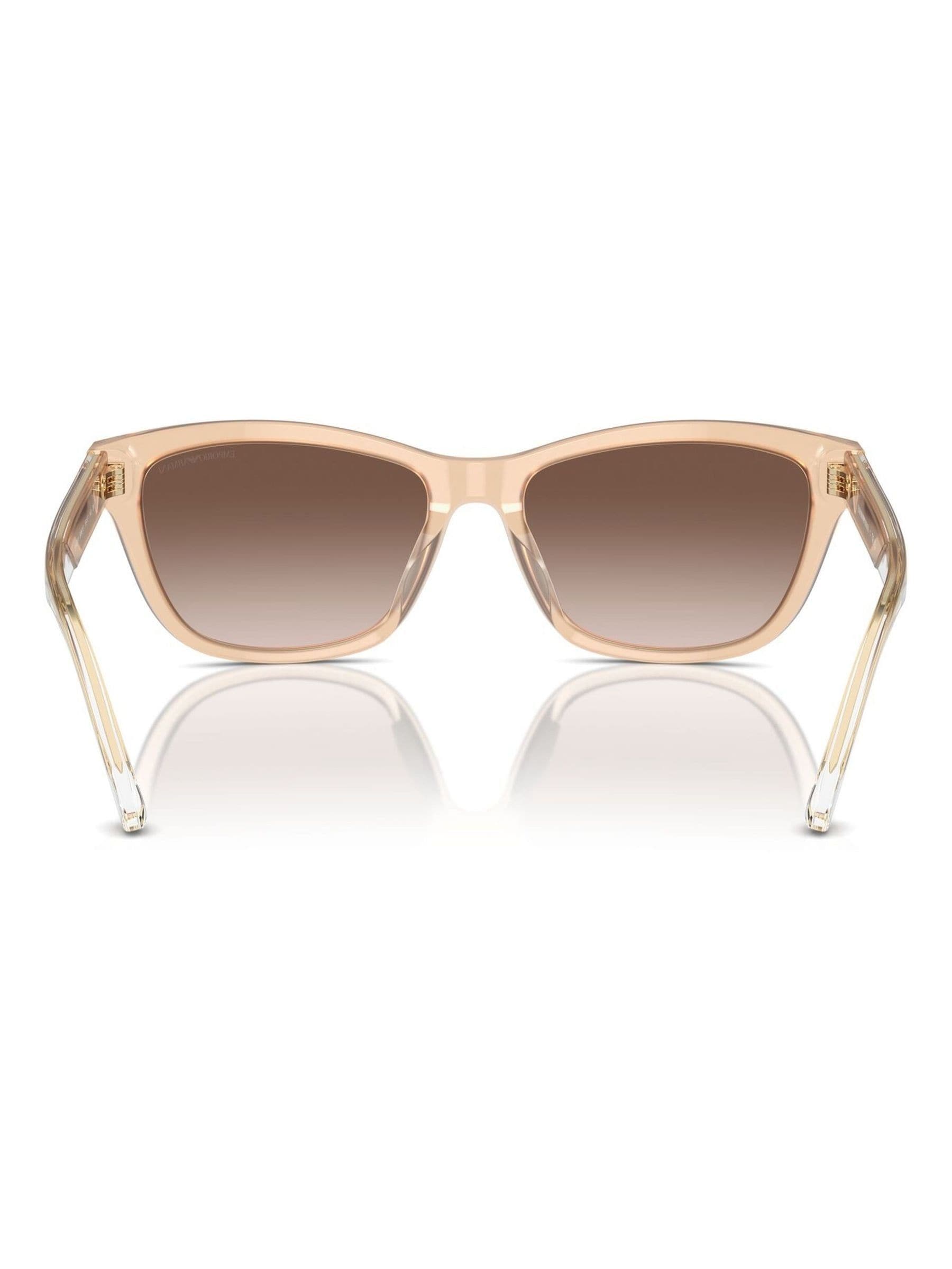 Emporio Armani pink cat eye sunglasses, UK version