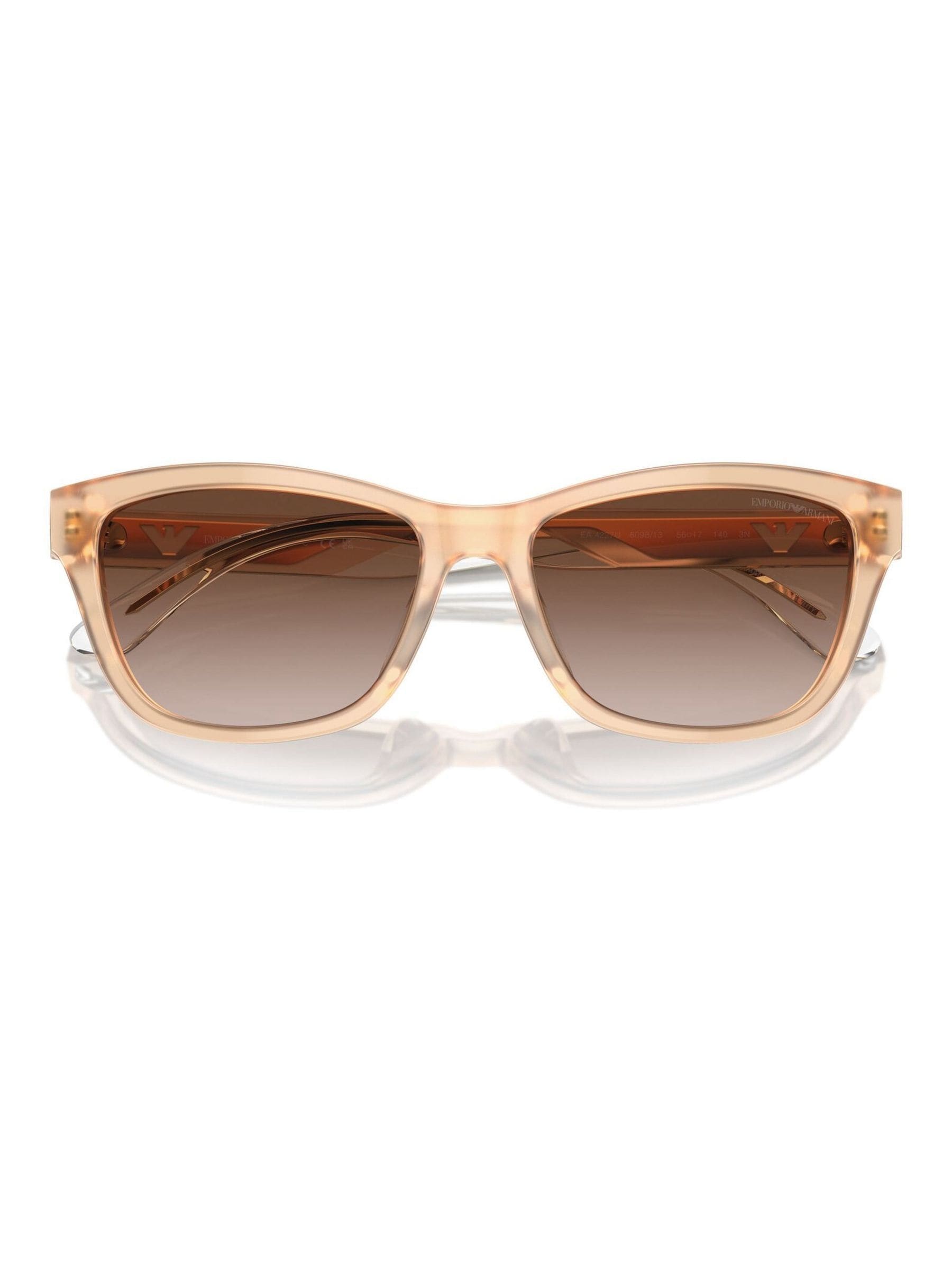 Emporio Armani pink cat eye sunglasses, UK version
