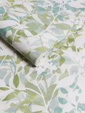Graham & Brown Sage Fleur wallpaper sample A4, UK version