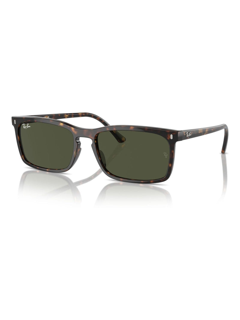 Ray Ban Brown RB4435 rectangle sunglasses, UK version