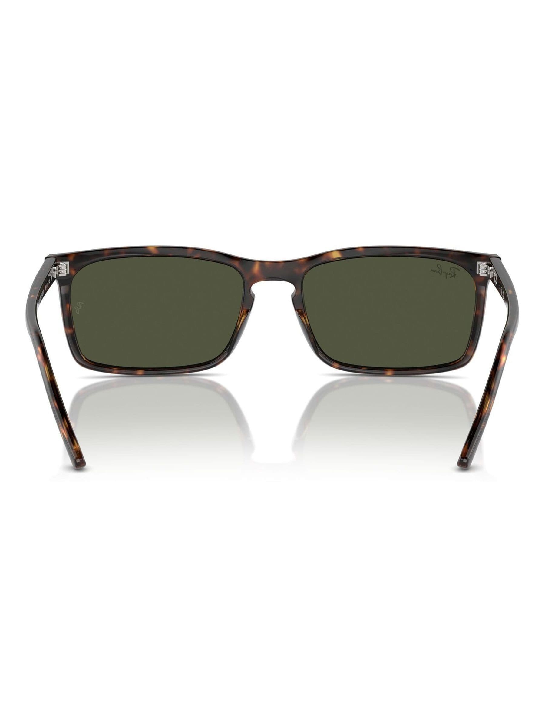 Ray Ban Brown RB4435 rectangle sunglasses, UK version
