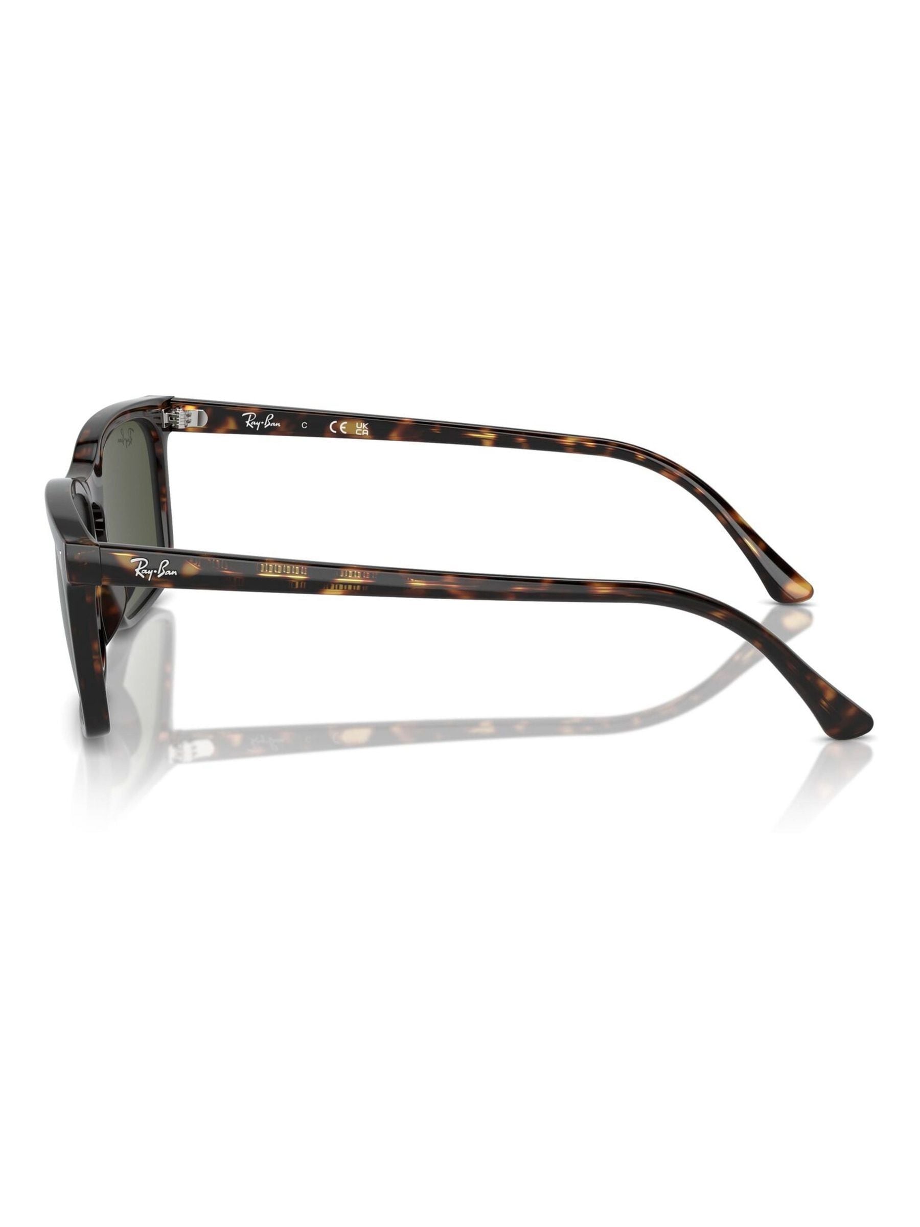 Ray Ban Brown RB4435 rectangle sunglasses, UK version