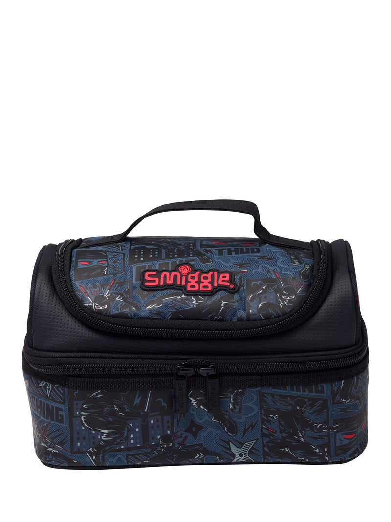 Smiggle Purple Realm Double Decker Lunchbox