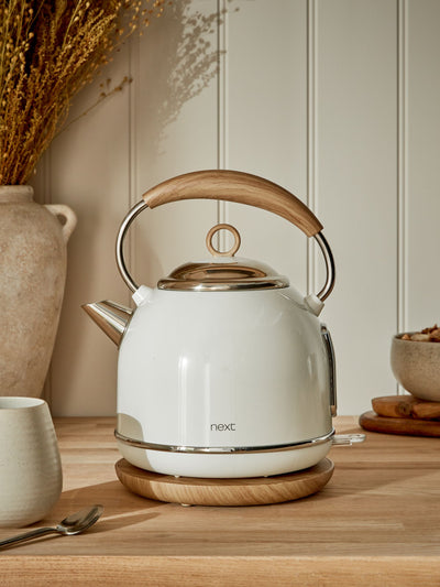 Next Cream Malvern Electric Kettle 1.7 Litre- Buy online at McGrocer