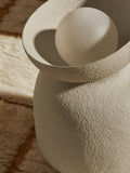 MADE.COM cream Vera floor lamp 46.5cm, imported from the UK