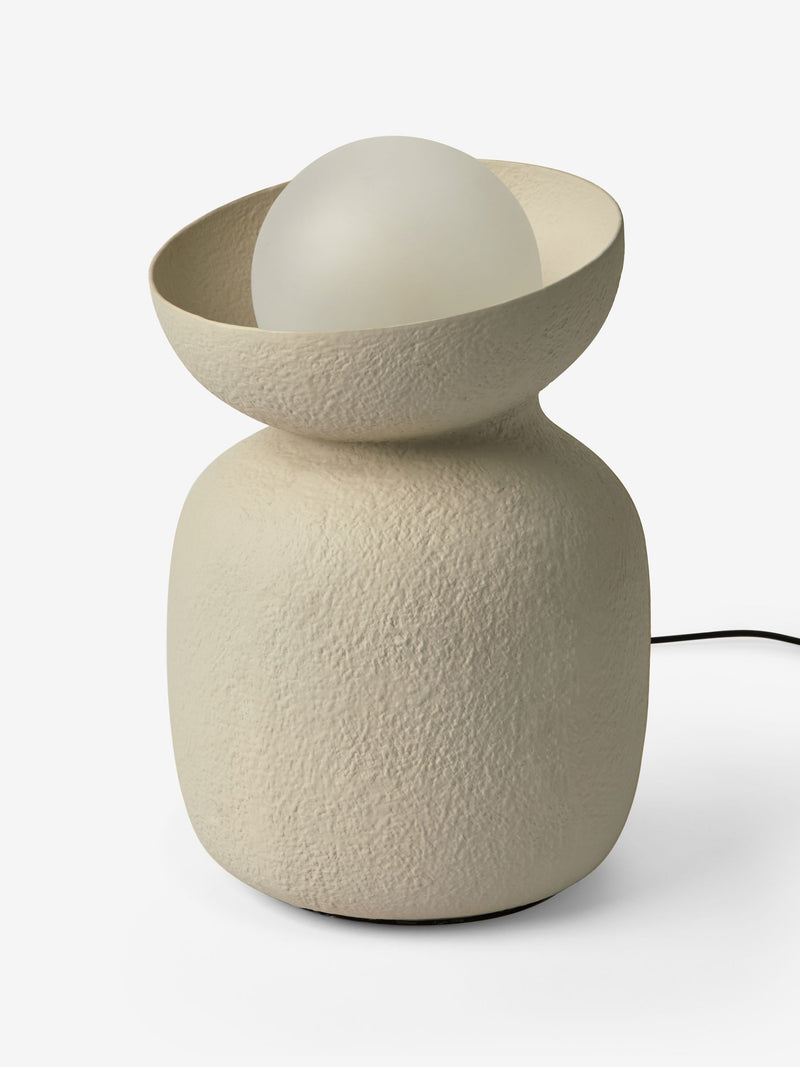 MADE.COM cream Vera floor lamp 46.5cm, imported from the UK