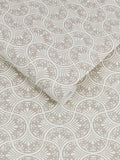 Graham & Brown Natural Hopwood Cottage wallpaper sample, UK version