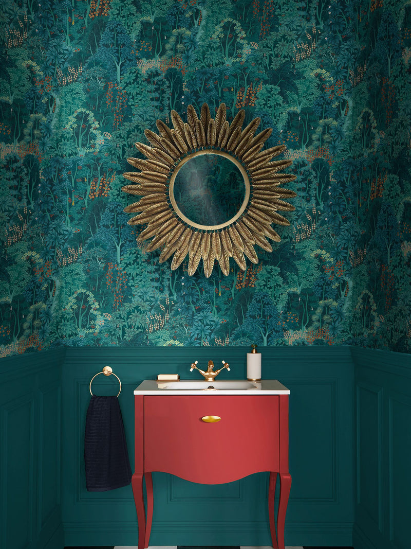 Graham & Brown New Eden Majestic wallpaper sample, imported from the UK