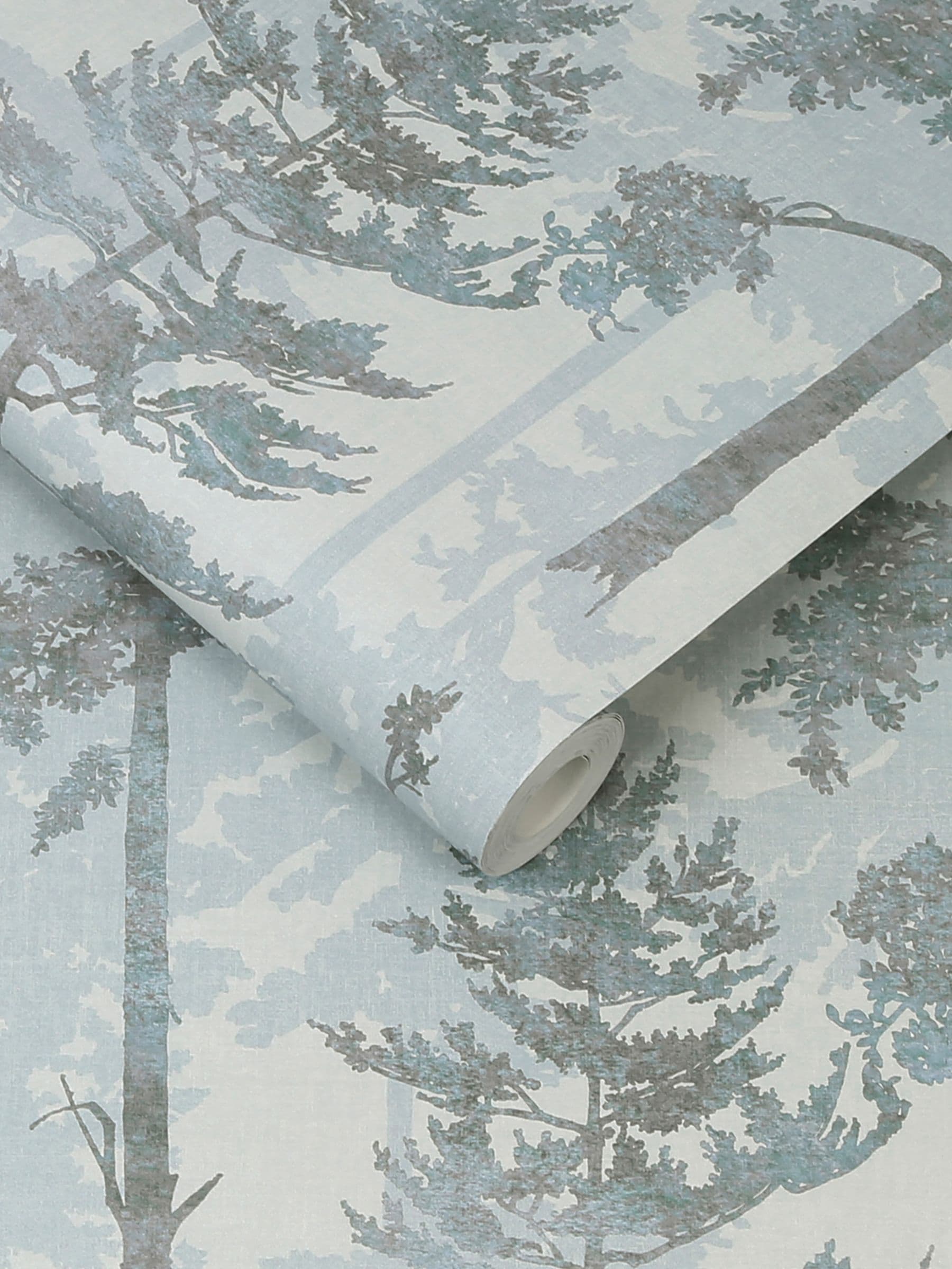 Graham & Brown Blue Norse wallpaper sample, imported from the UK