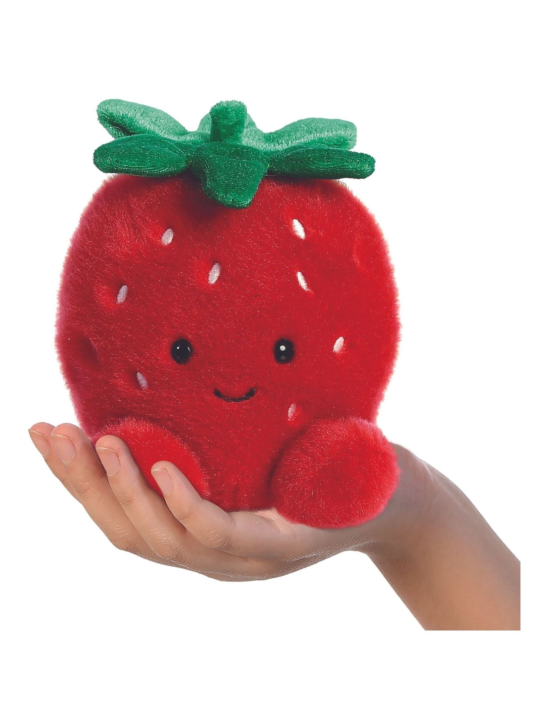 Aurora World Palm Pals Juicy Strawberry toy 10cm, imported from the UK
