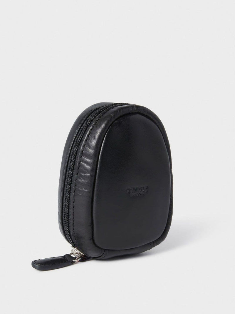 Osprey London black leather charger pouch (British brand)