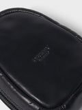 Osprey London black leather charger pouch (British brand)