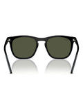 Ray-Ban RB2210 black square sunglasses, imported from the UK