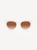 COACH white oval sunglasses Hc8391U - British product