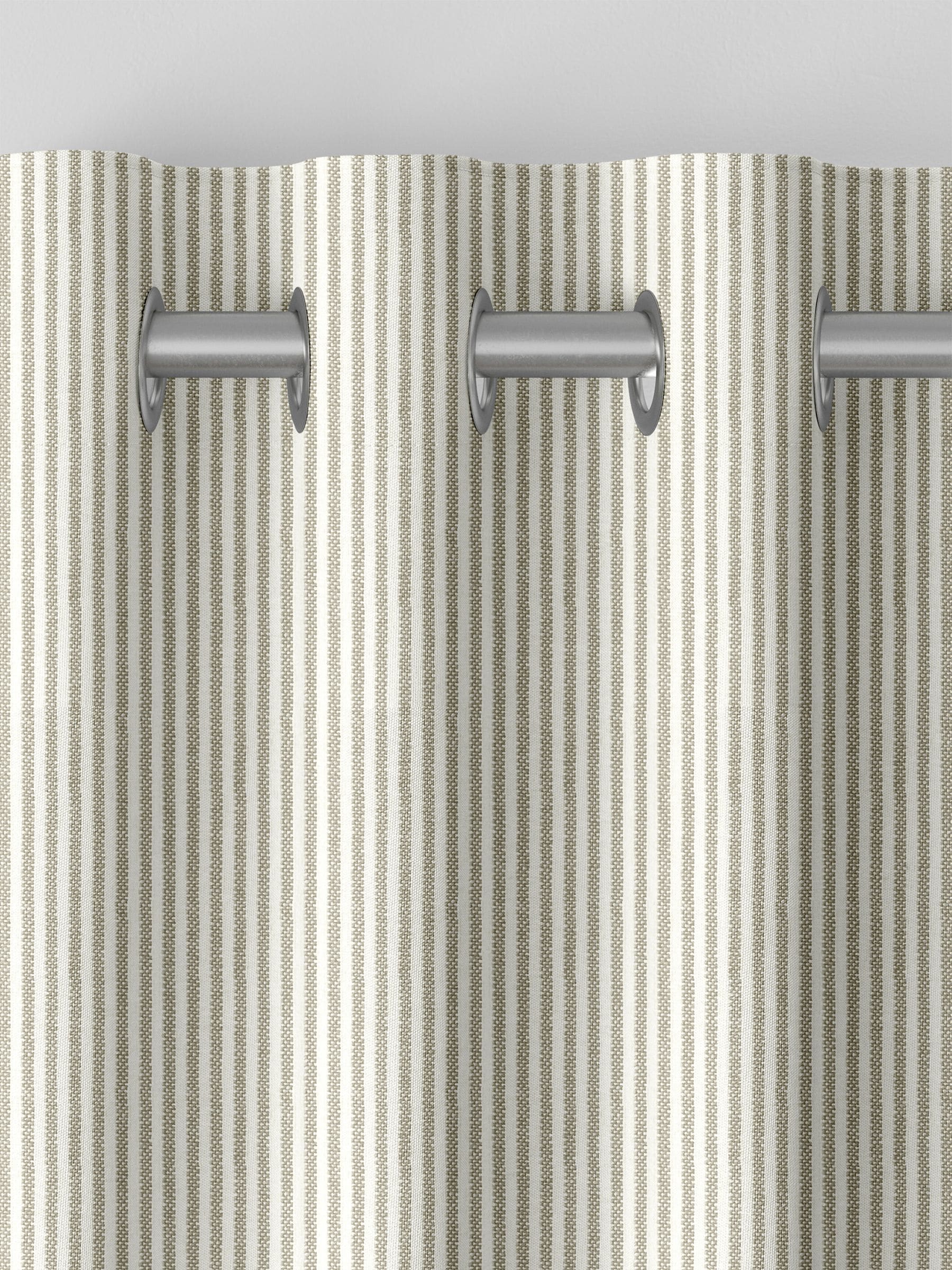 Sophie Allport Natural Stamford Stripe curtains, UK version
