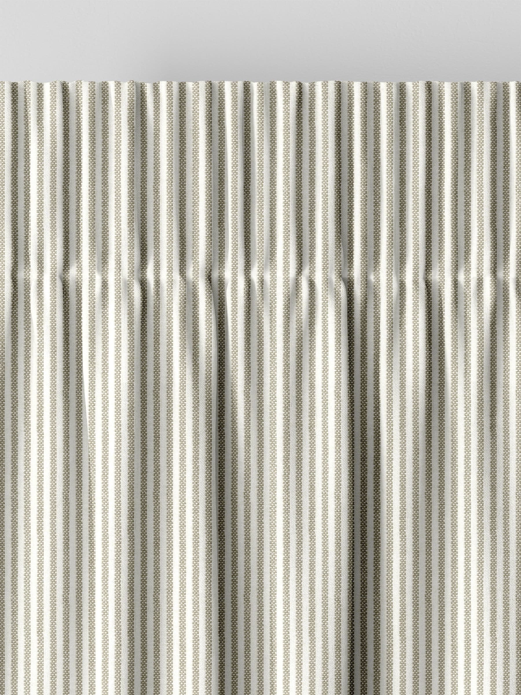 Sophie Allport Natural Stamford Stripe curtains, UK version