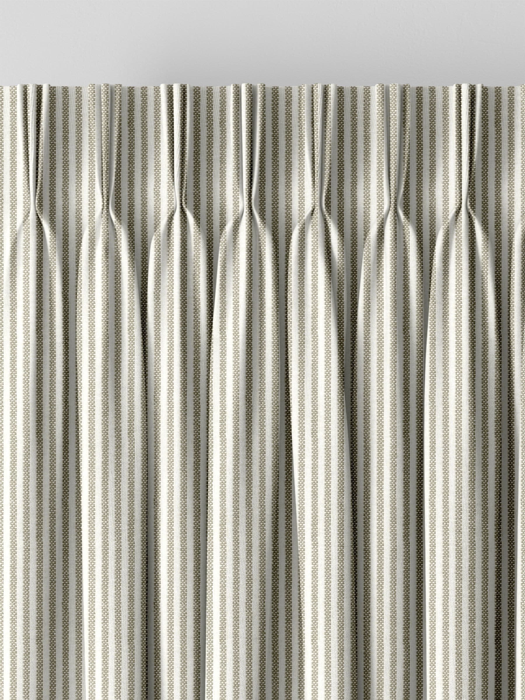 Sophie Allport Natural Stamford Stripe curtains, UK version