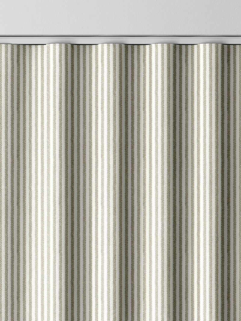 Sophie Allport Natural Stamford Stripe curtains, UK version