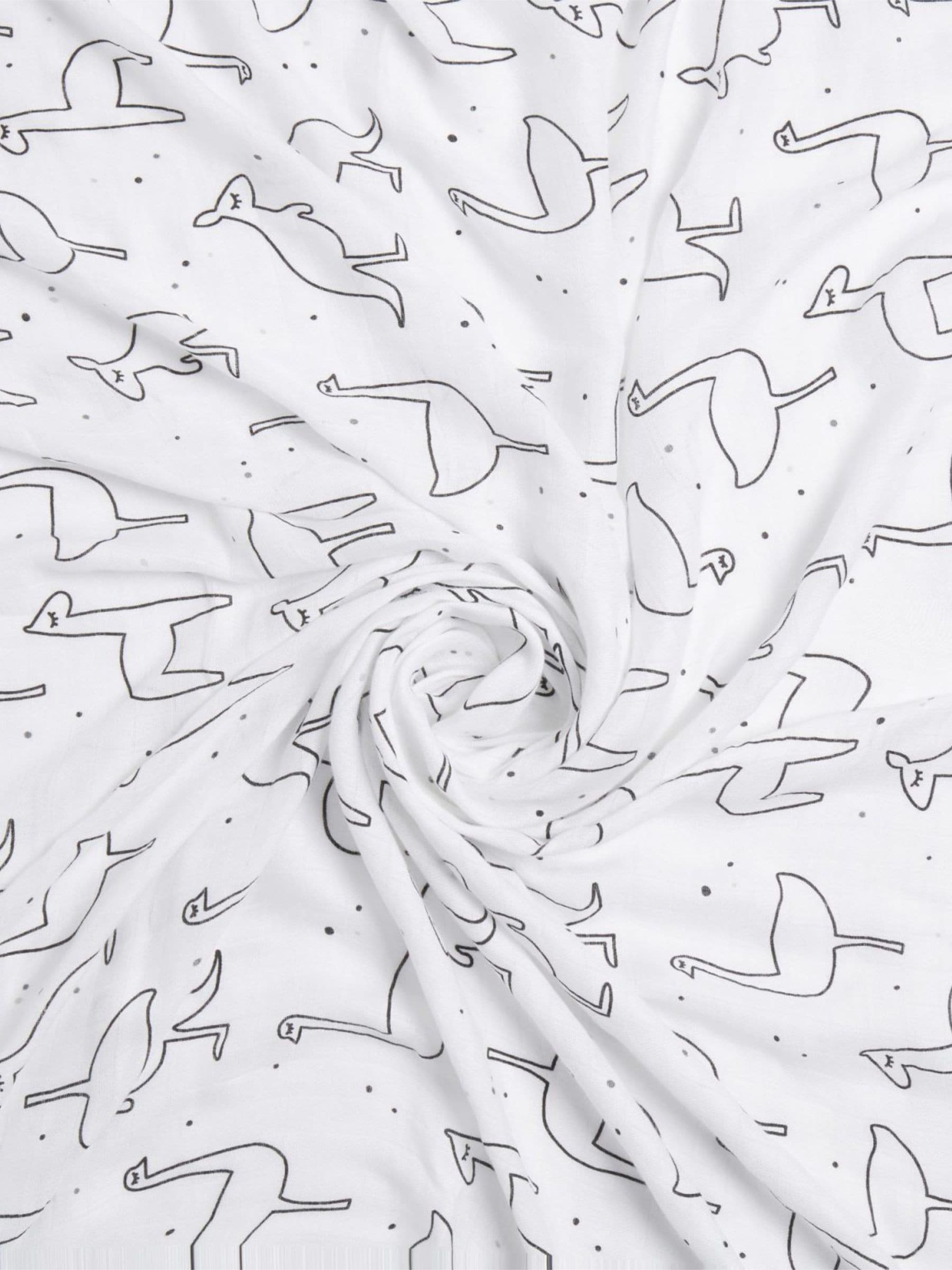 Panda baby muslins 3 pack freckles 70x70cm (British brand)