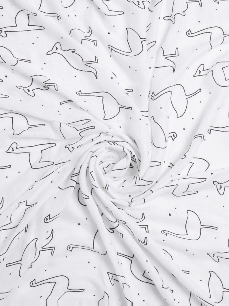 Panda baby muslins 3 pack freckles 70x70cm (British brand)