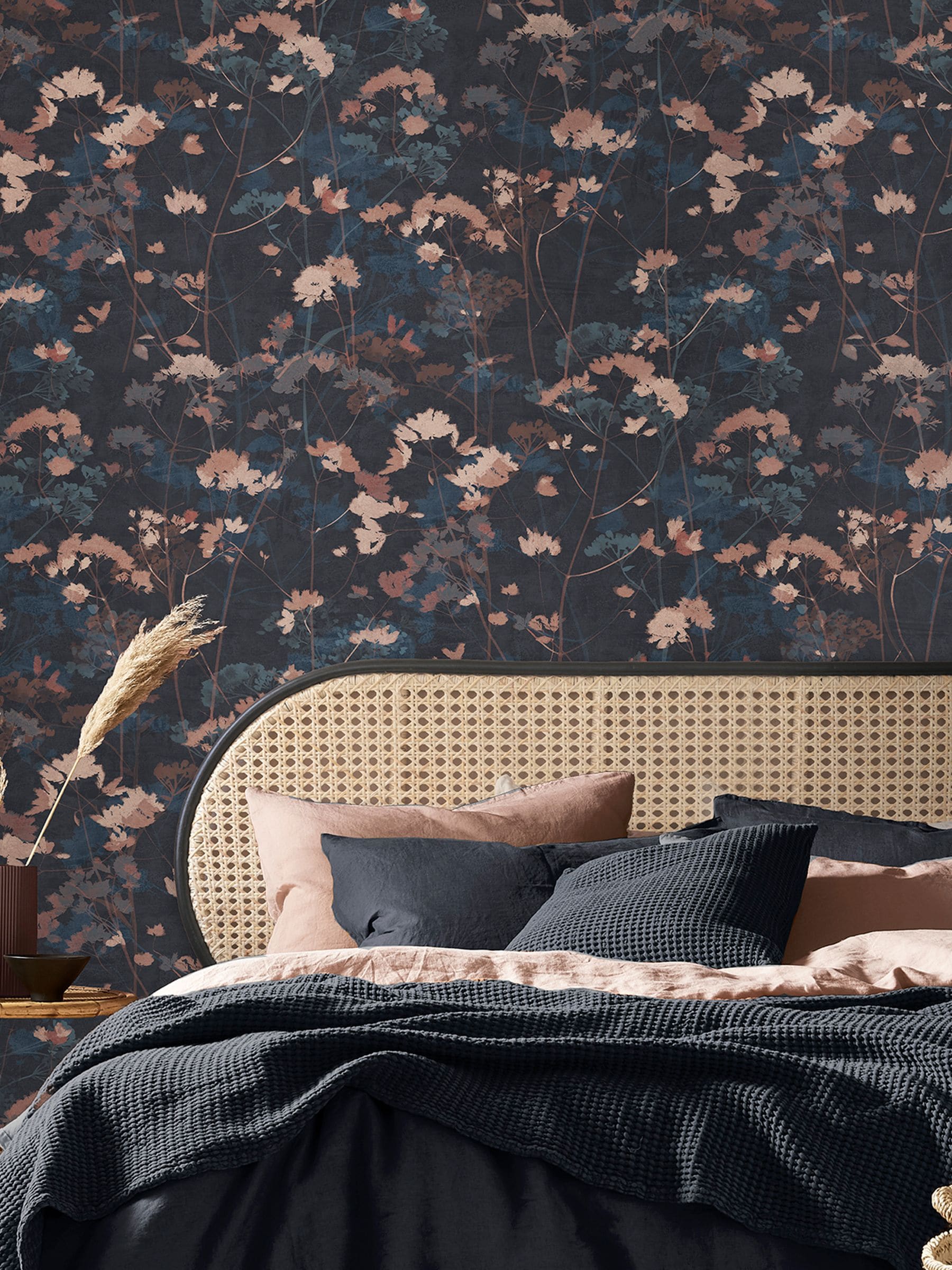Graham & Brown Thistle Flower Press wallpaper sample A4, UK version
