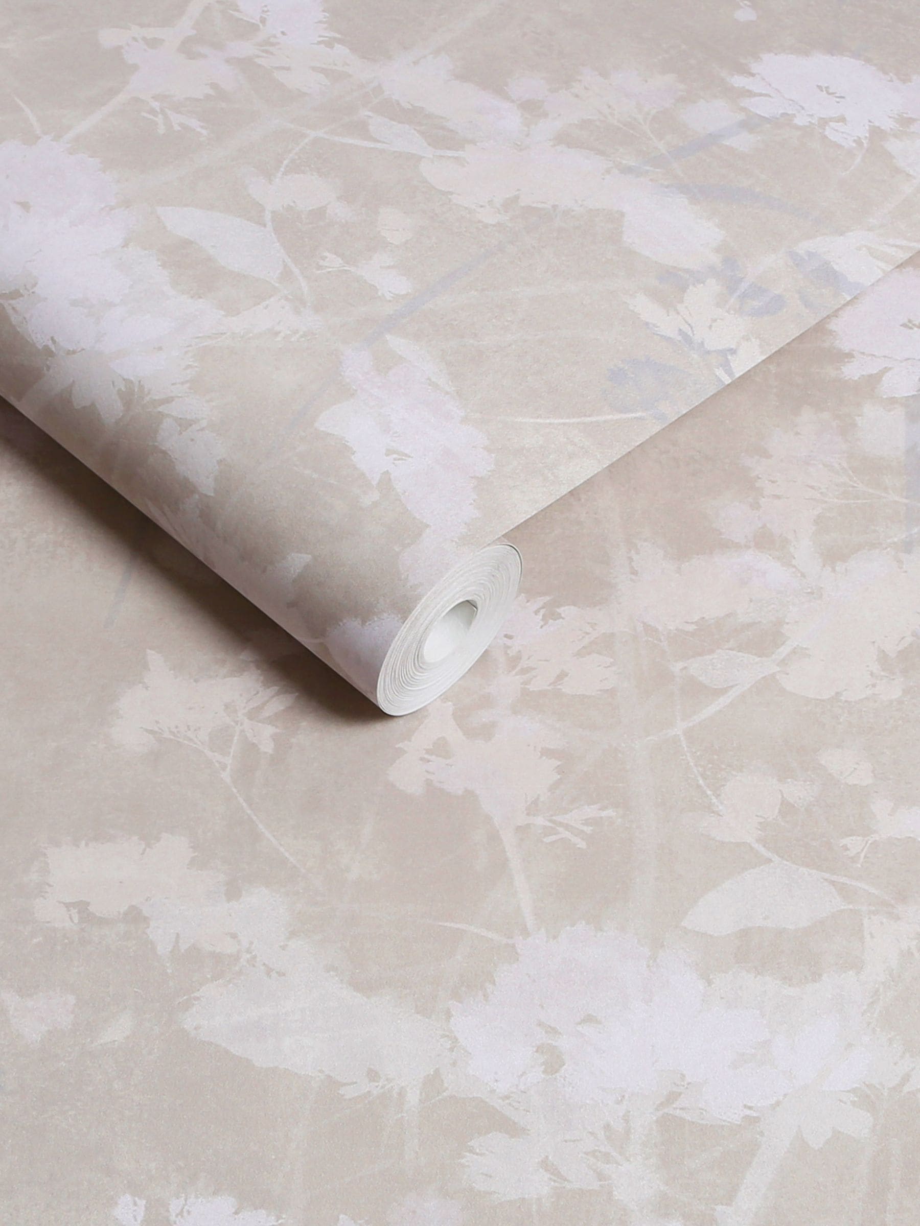 Graham & Brown Stone Flower Press wallpaper 10m (British brand)