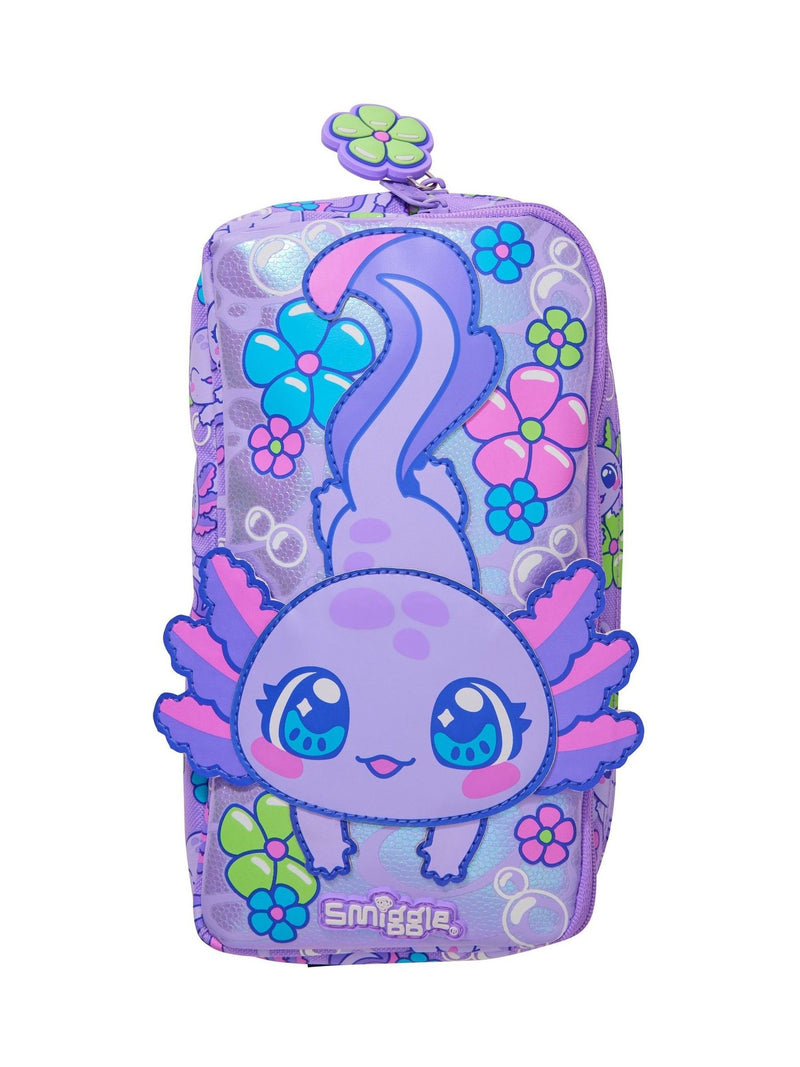 Smiggle Pink Realm Character Pocket Pencil Case