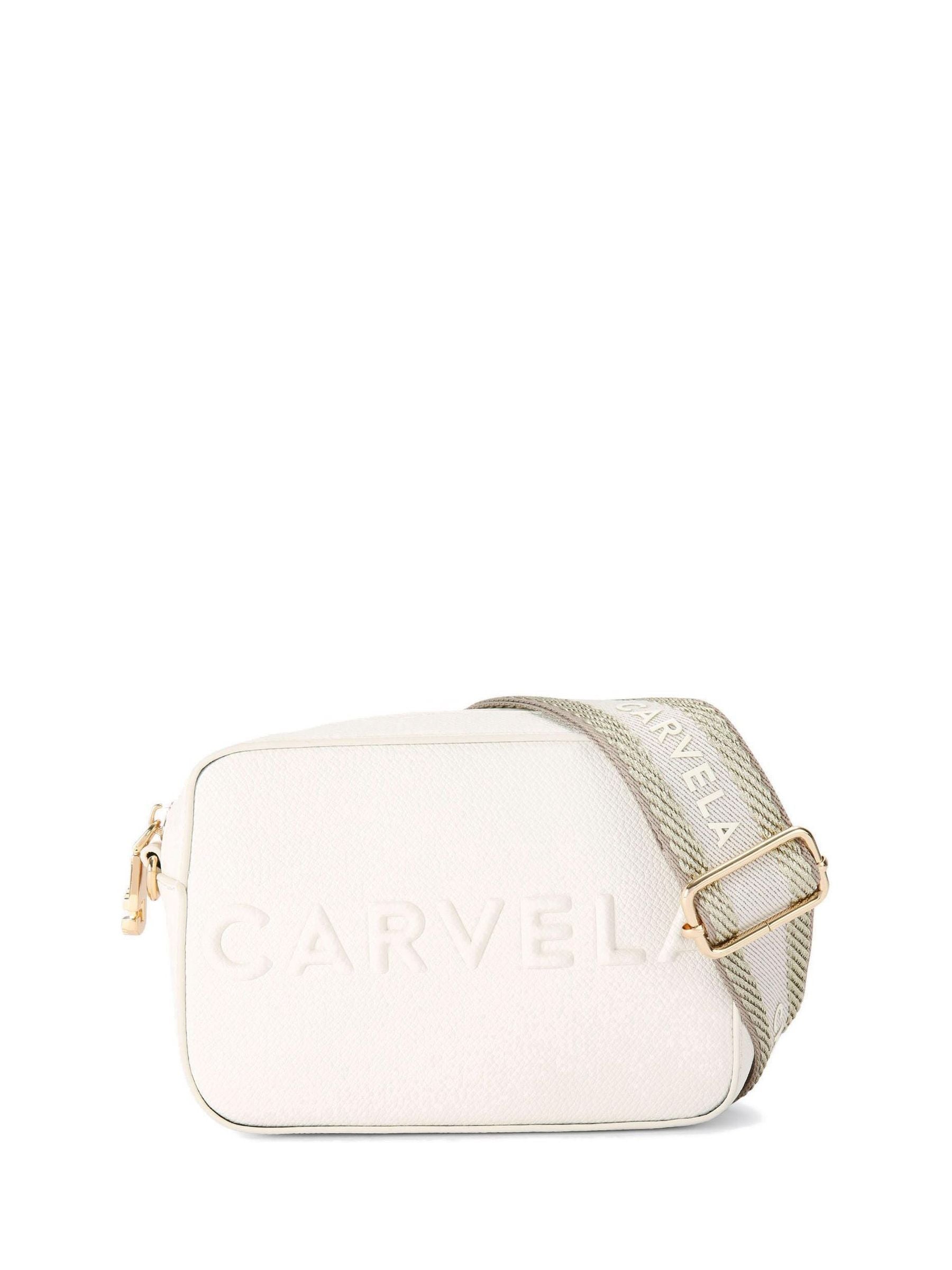 Carvela cream small frame cross body bag - British product