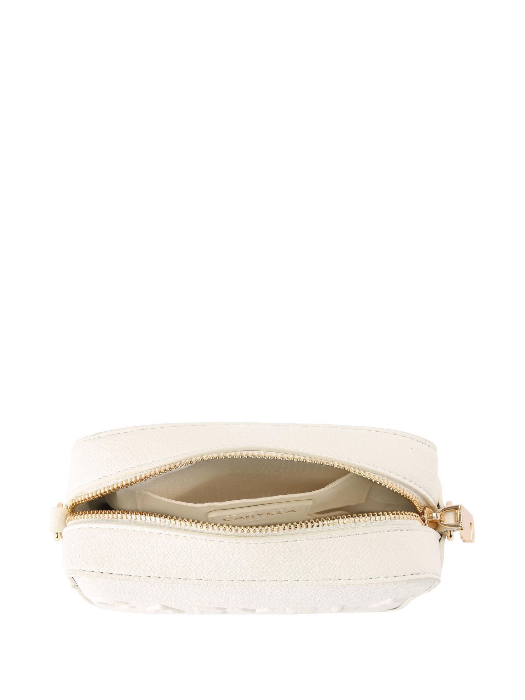 Carvela cream small frame cross body bag - British product