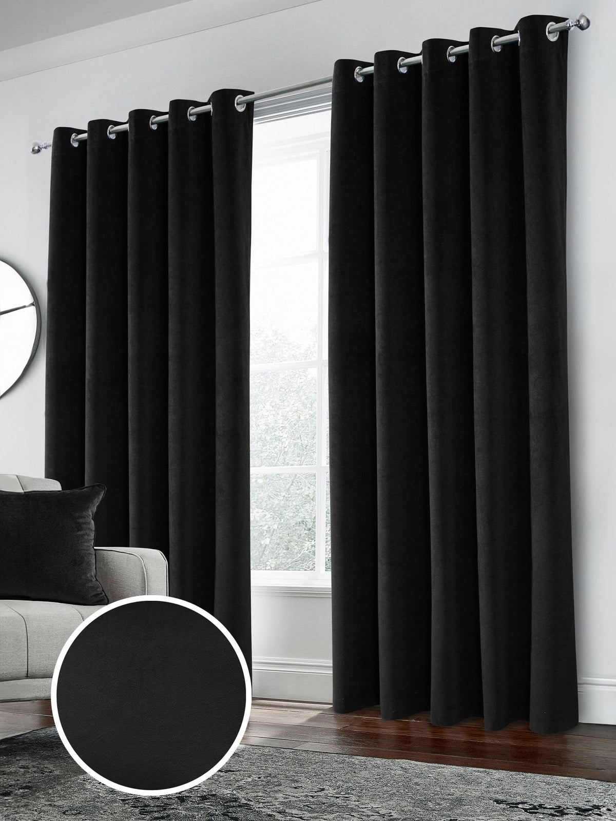 Enhanced Living thermal blackout curtains Hampton readymade (British brand)