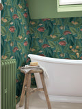 Graham & Brown Teal Aquarium wallpaper sample A4, UK version