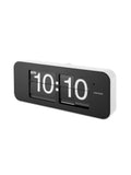 Karlsson white wide flip wall clock, UK version