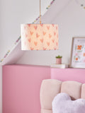 Pink Hearts easy fit ceiling lamp shade 30cm (British brand)