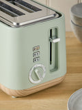 Blue Bronx 4 slice toaster - British product