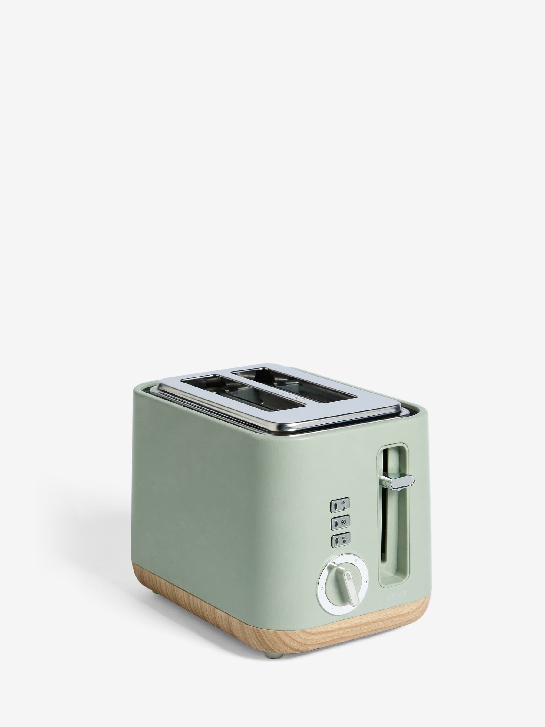 Sage Green Bronx 2 Slice Toaster