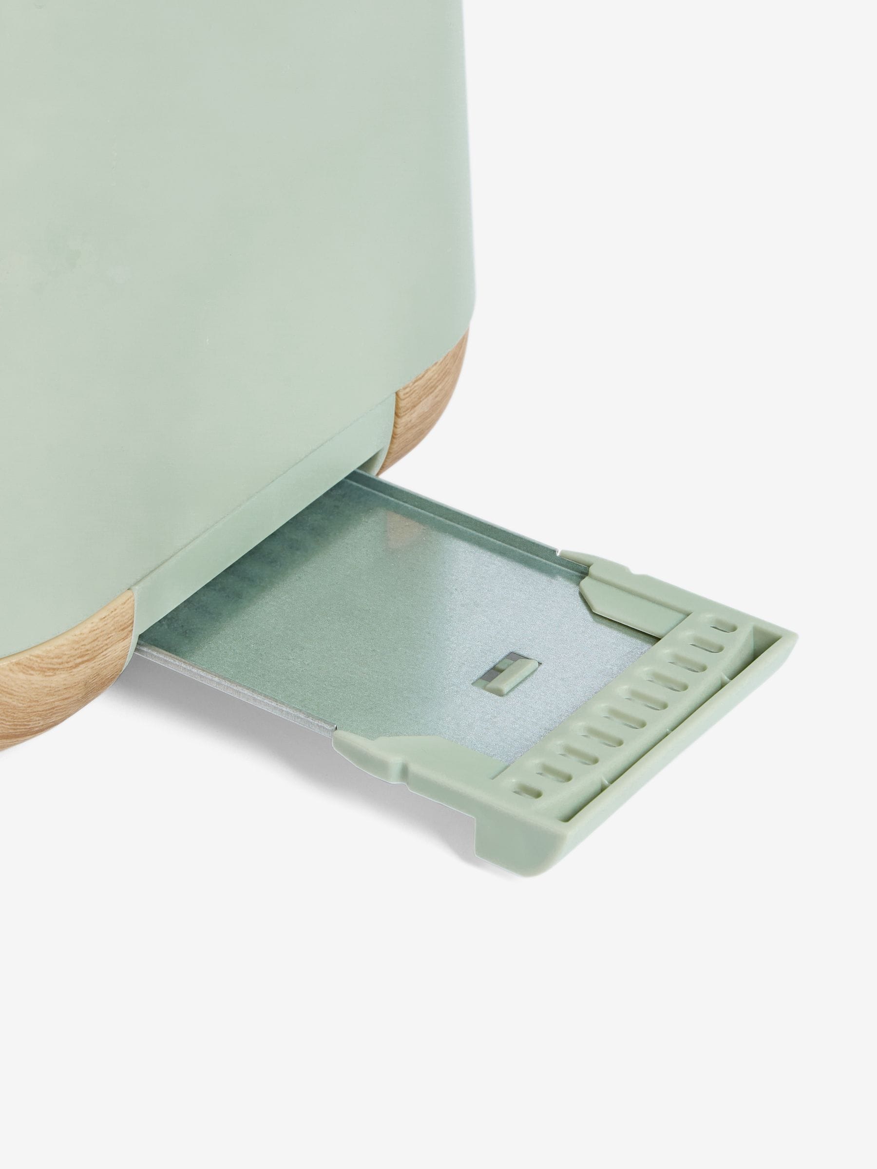 Sage Green Bronx 2 Slice Toaster