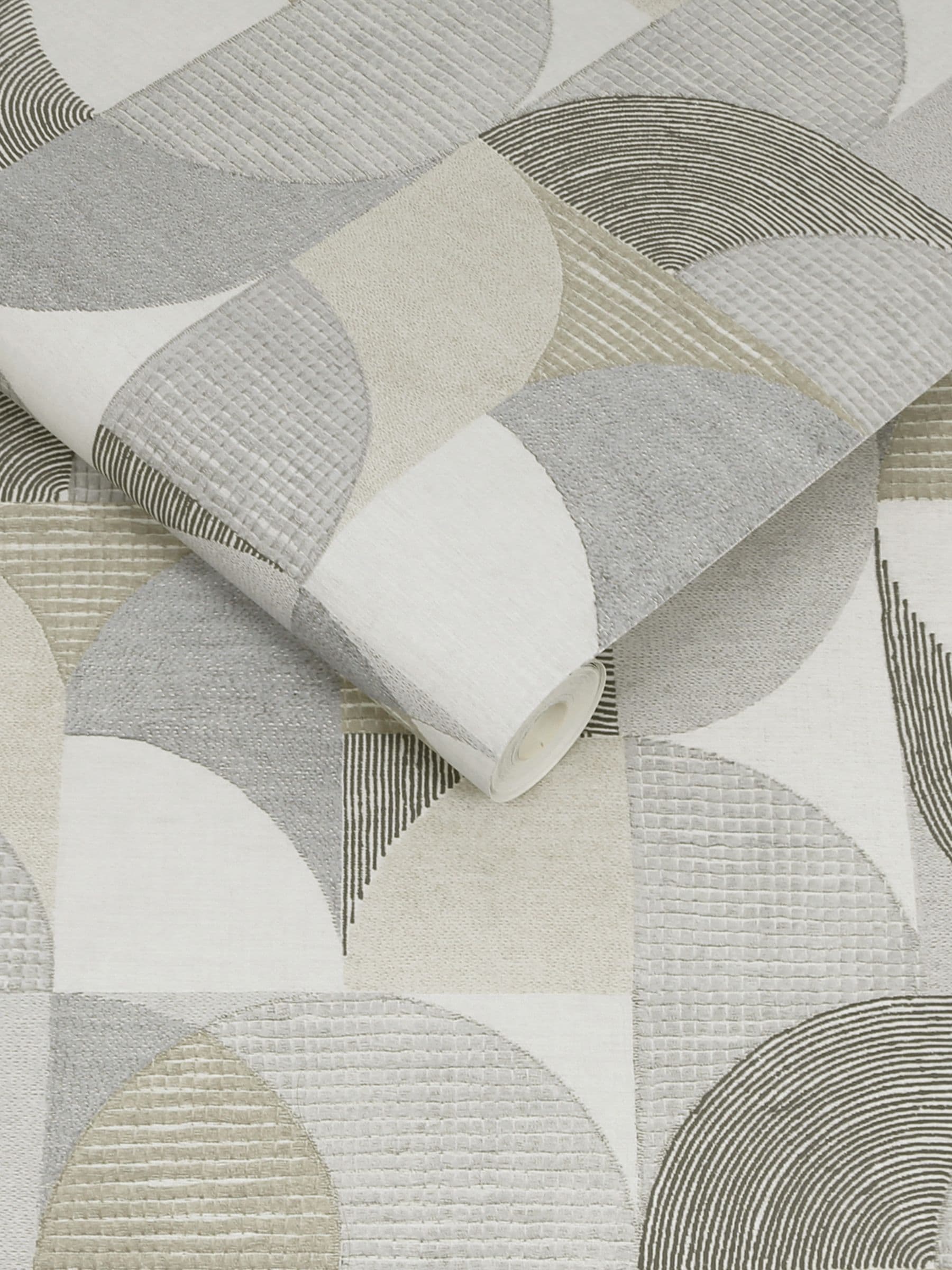 Graham & Brown Stitch Craze wallpaper sample, UK version