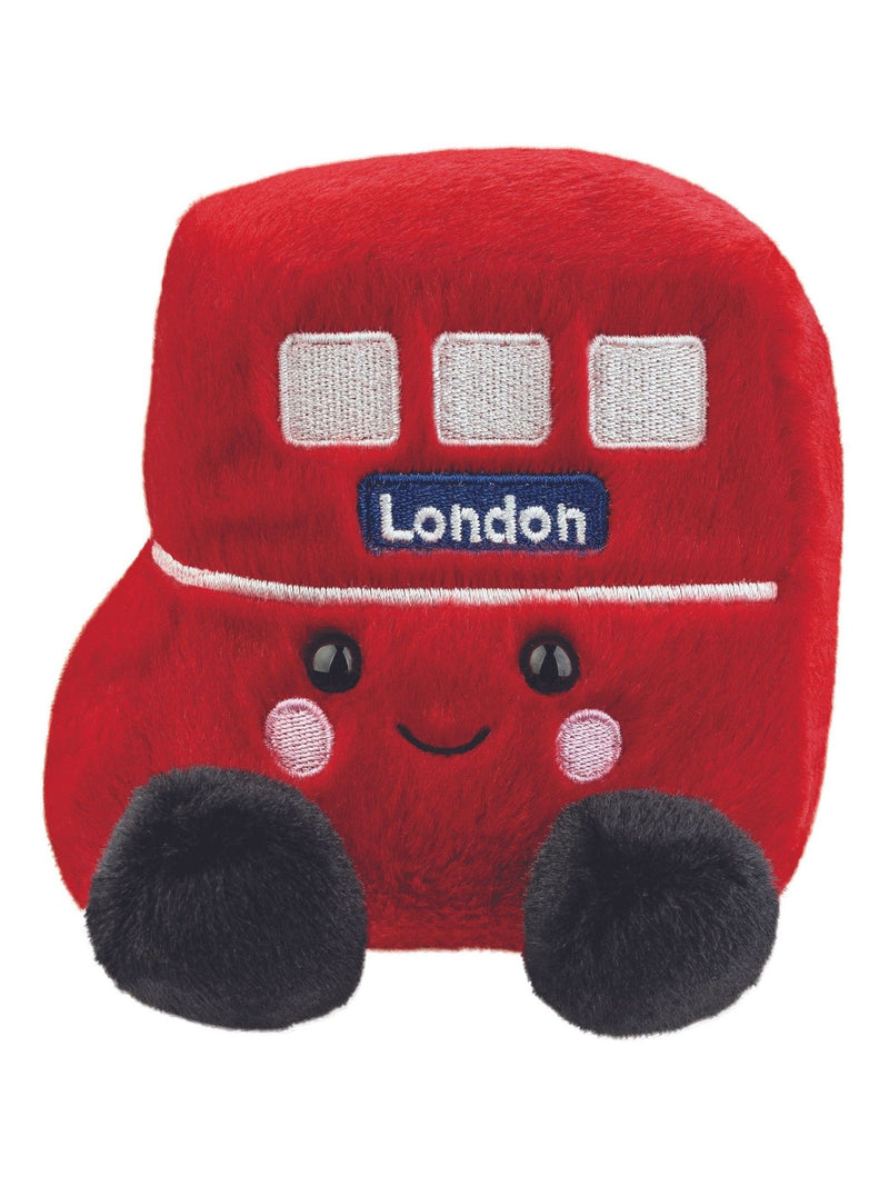 Aurora World Palm Pals Red Bus soft toy (British brand)