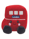 Aurora World Palm Pals Red Bus soft toy (British brand)